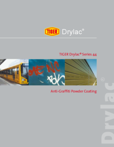 Acoperiri pulbere TIGER Drylac® Series 44 Anti-Graffiti - prezentare detaliata