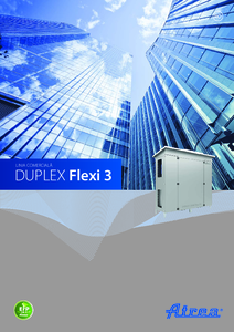 Centrale de tratare aer cu recuperare de caldura DUPLEX Flexi 3 - prezentare detaliata
