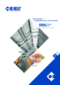 Sistem de tevi flexibile din inox pentru apa potabila STEELOX - prezentare generala