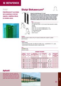 Stalpi Bekasecure® - prezentare generala