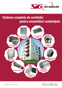 Sisteme complete de ventilatie SIG AIR Handling pentru ansambluri rezidentiale - fisa tehnica