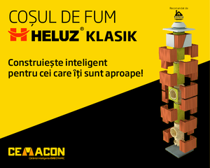 Sistem de cos de fum Heluz KLASIK  - prezentare detaliata