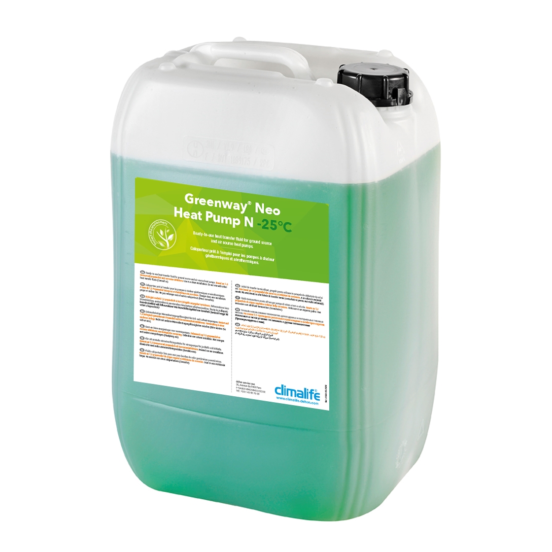 Lichid de transfer termic din surse vegetale Greenway® Neo Heat Pump N