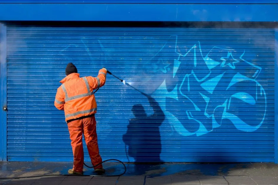 Surface Protection with Anti-Graffiti Powder Coating by TIGER