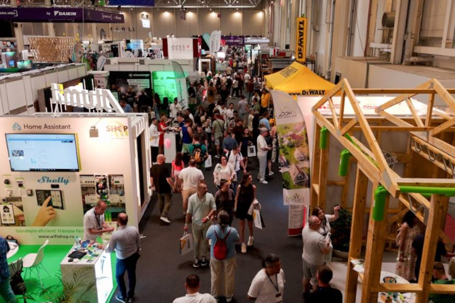 Peste 17 000 de vizitatori la cea de-a doua editie a nZEB Expo Bucuresti