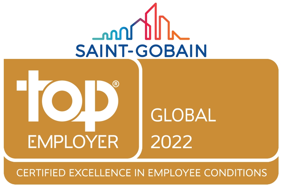 Saint-Gobain Romania primeste certificarea “Angajator de Top” pentru al saselea an consecutiv