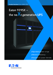 UPS Eaton 9395X - prezentare generala