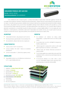 Folie antiradacina ERF 400/500 - fisa tehnica