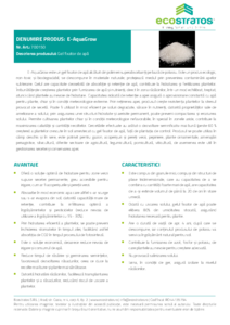 Gel fixator de apa E-AquaGrow - fisa tehnica
