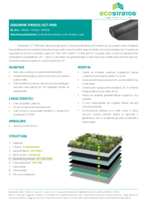 Geotextil de protectie si de retentie a apei EGT-PWR - fisa tehnica