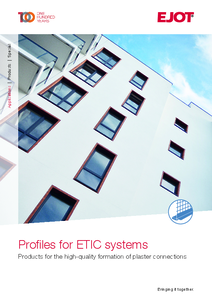 Profile EJOT Pro-line pentru tencuieli - prezentare detaliata