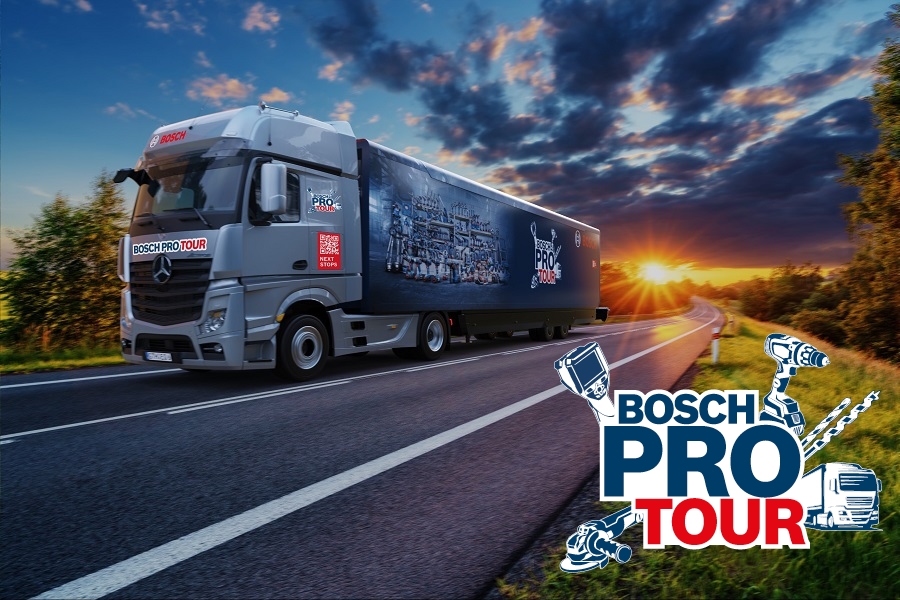 Caravana Bosch PRO Tour vine in orasul tau!