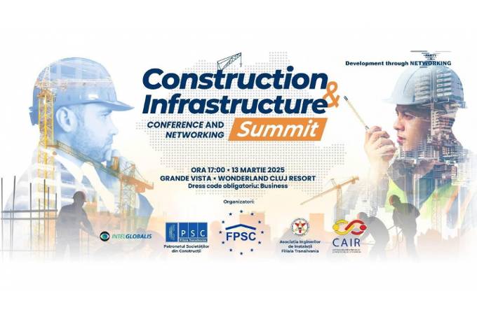 Conferinta Construction & Infrastructure Summit la Cluj Napoca