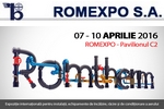 Romtherm 2016 - Expozitie internationala pentru instalatii, echipamente de incalzire, racire si de conditionare a aerului