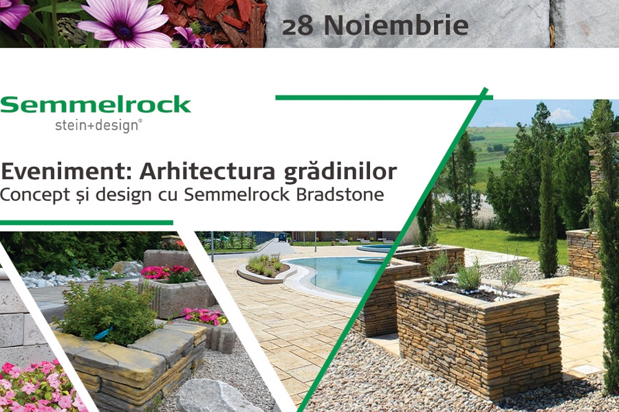 Arhitectura gradinilor. Concept & Design cu Semmelrock Bradstone