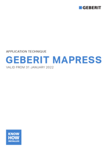 Sistem de conducte Geberit Mapress<br>Manual tehnic - prezentare detaliata