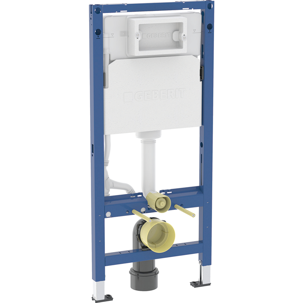 Element de instalare Geberit DuofixBasic 112 cm, pentru vas WC suspendat, cu rezervor incastrat Delta 12 cm