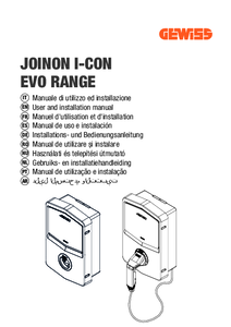 Statie de incarcare a autovehiculelor electrice JOINON I-CON EVO - prezentare detaliata