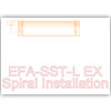 Efaflex SST-L-EX, spirala ovala - vedere (Floor Plan) Efaflex SST-L-EX, spirala rotunda - vedere (Floor Plan) - detalii CAD