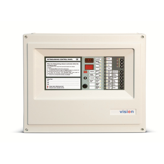 Centrala pentru comanda instalatiilor de stingere Honeywell Morley-IAS VSN-RP1r-Plus2