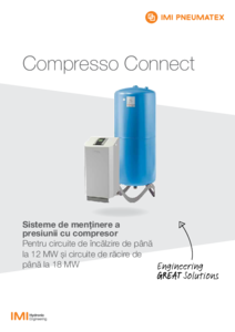 Sistem de mentinere a presiunii cu compresor Compresso Connect - fisa tehnica