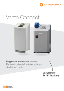 Sisteme de degazare cu vacuum Vento Connect - fisa tehnica