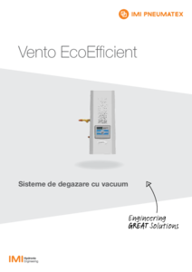 Sistem de degazare cu vacuum Vento EcoEfficient - fisa tehnica