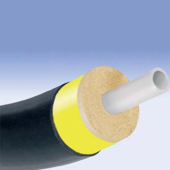 Conducte din PE-Xa flexibile, preizolate termic cu spuma poliuretanica protejate cu manta din PELD Isopex