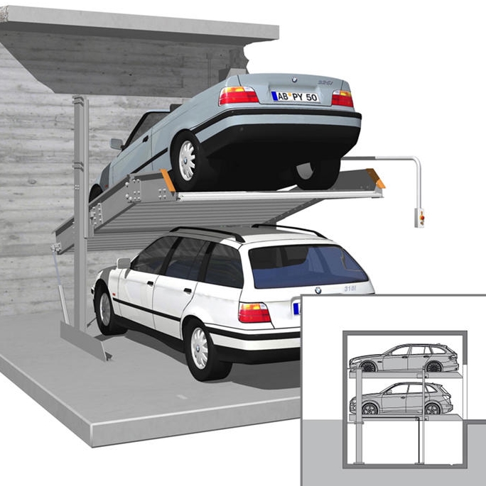 Sistem hidraulic de parcare Klaus SingleUp 2015