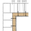 Utilizarea izolatiei termice Knauf Insulation in alcatuirea structurilor de termosistem
<BR>Detaliu colt intrand - ghid de proiectare