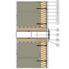 Utilizarea izolatiei termice Knauf Insulation in alcatuirea structurilor de termosistem
<BR>Detaliu gol de aerisire - ghid de proiectare