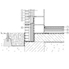 Utilizarea izolatiei termice Knauf Insulation in alcatuirea structurilor ventilate a peretilor exteriori
<BR>Detaliu fundatie fara subsol - ghid de proiectare