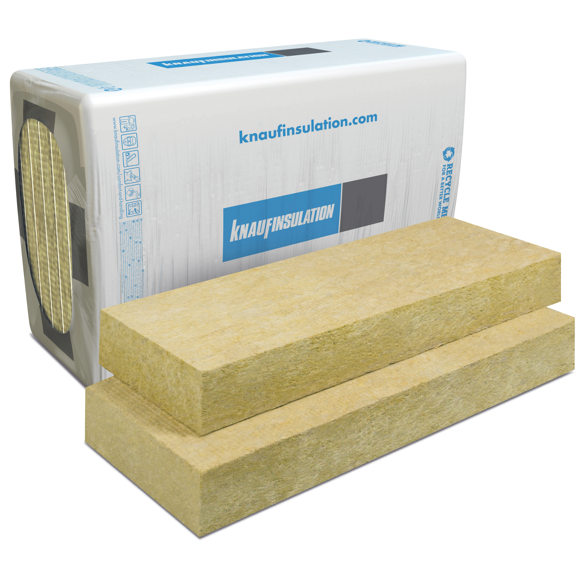 Placi de vata minerala bazaltica AIRwall pentru fatade