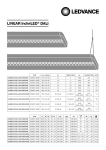 Corp de iluminat suspendat LEDVANCE tip linear IndiviLED® Gen 1 - instructiuni de montaj