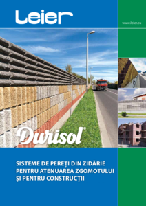 Elemente de zidarie Durisol - prezentare detaliata