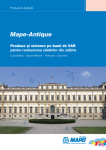 Produse si sisteme pe baza de var pentru restaurarea cladirilor din zidarie Mape-Antique - prezentare detaliata