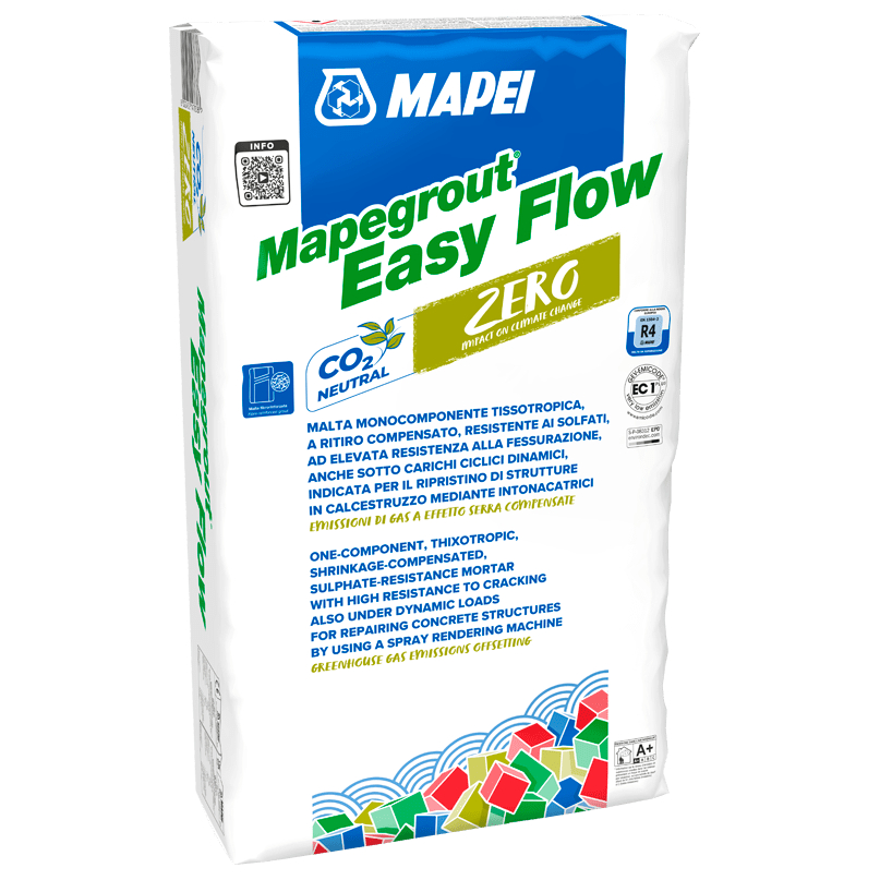 Mortar tixotropic rezistent la sulfati si foarte rezistent la fisurare Mapegrout Easy Flow Zero