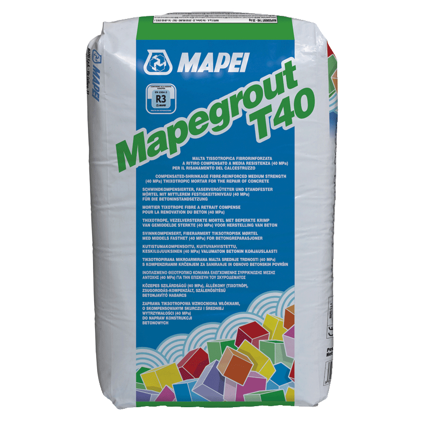 Mortar fibroranforsat tixotropic Mapegrout T40