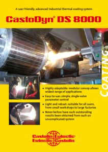 Echipament modular de metalizare termica oxy-gaz CastoDyn DS-8000 - prezentare detaliata