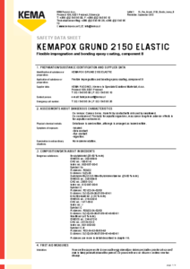 Amorsa epoxidica flexibila Kemapox Grund 2150 Elastic - fisa tehnica