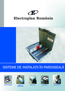 Sisteme de instalatii electrice in pardoseala Niedax - prezentare detaliata