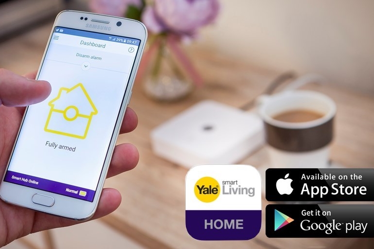 Aplicatia Yale Smart Living Home