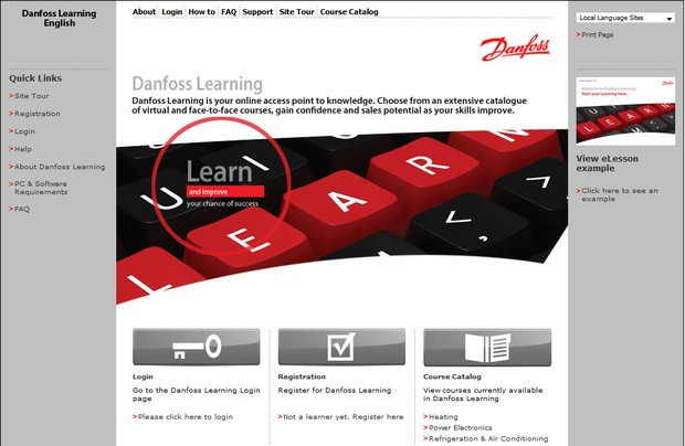 Danfoss Learning - programul de invatare online pentru profesionistii din domeniul incalzirii