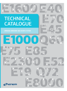 Catalog tehnic ETEM E1000 - prezentare detaliata