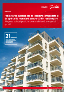 Proiectarea instalatiilor de incalzire centralizata si de apa calda menajera pentru cladiri rezidentiale - prezentare generala