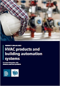 New Siemens 2023 catalog for HVAC products and building automation systems - prezentare detaliata