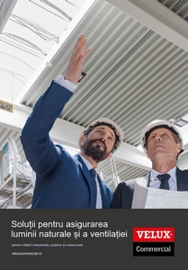 Solutii pentru asigurarea luminii naturale si a ventilatiei pentru cladiri industriale, publice si comerciale - prezentare generala