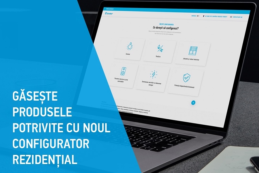 Noul instrument de configurare Finder destinat sectorului rezidential