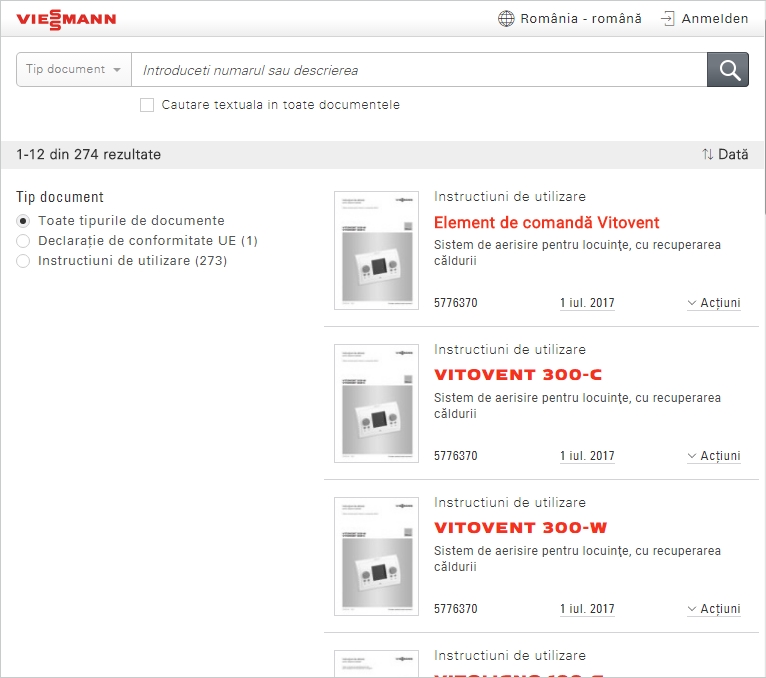 Viessmann Romania lanseaza noua interfata online ViBooks!