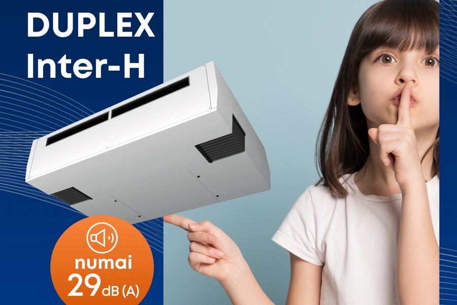 DUPLEX Inter-H: cea mai silentioasa solutie pentru ventilatie in scoli